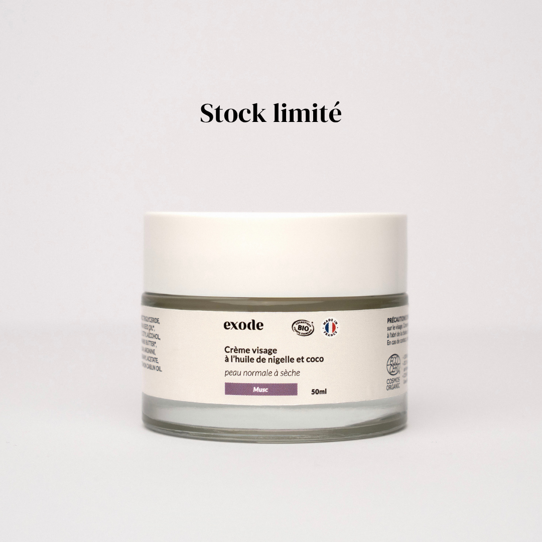 Crème visage à l'huile de nigelle